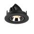 NUMINOS® GIMBLE S, Deckeneinbauleuchte schwarz/chrom 2700 K 55°