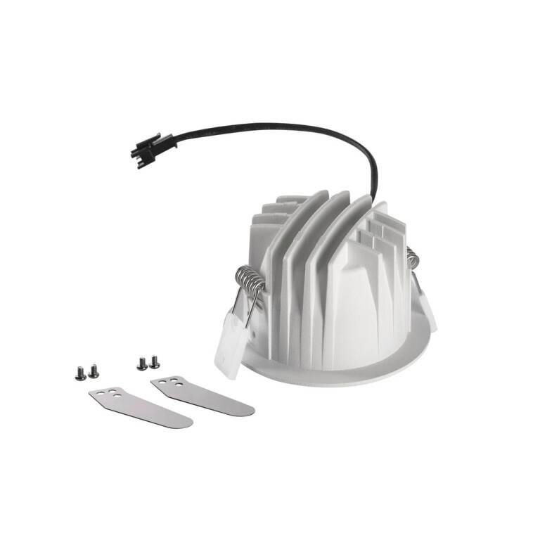 SLV NUMINOS® S, Deckeneinbauleuchte weiß/schwarz 4000 K 20°
