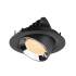 NUMINOS® GIMBLE M, Deckeneinbauleuchte schwarz/chrom 2700 K 55°