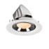 NUMINOS® GIMBLE M, Deckeneinbauleuchte weiß/chrom 2700 K 40°
