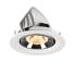 NUMINOS® GIMBLE M, Deckeneinbauleuchte weiß/chrom 3000 K 20°