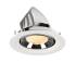 NUMINOS® GIMBLE M, Deckeneinbauleuchte weiß/chrom 3000 K 40°