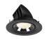 NUMINOS® GIMBLE M, Deckeneinbauleuchte schwarz/chrom 4000 K 40°