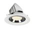 NUMINOS® GIMBLE M, Deckeneinbauleuchte weiß/chrom 4000 K 55°