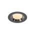 NUMINOS® M, Deckeneinbauleuchte schwarz/chrom 2700 K 40°