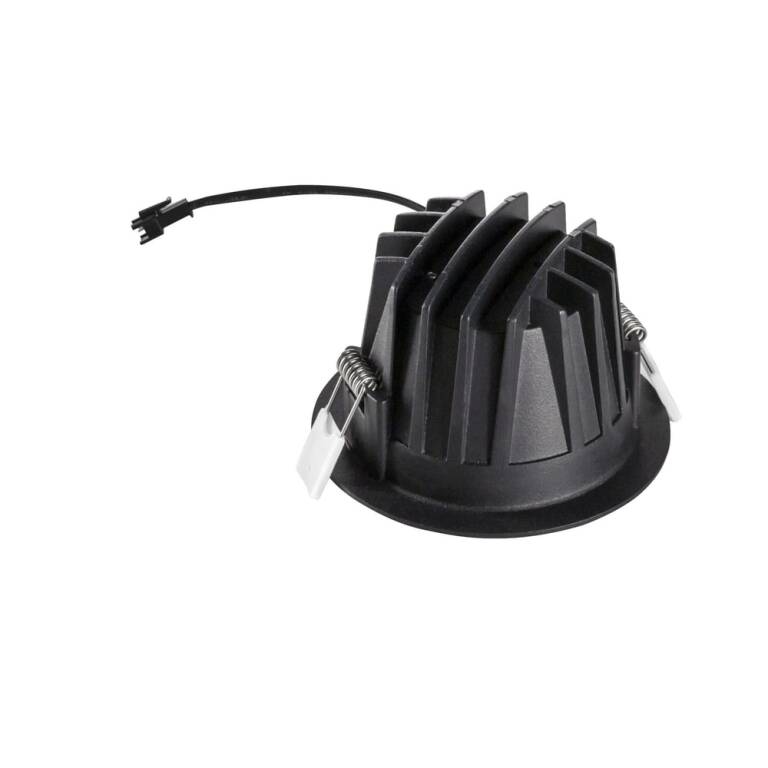 SLV NUMINOS® M, Deckeneinbauleuchte schwarz/chrom 3000 K 20°