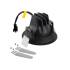 NUMINOS® MOVE M, Deckeneinbauleuchte schwarz/chrom 2700 K 55°
