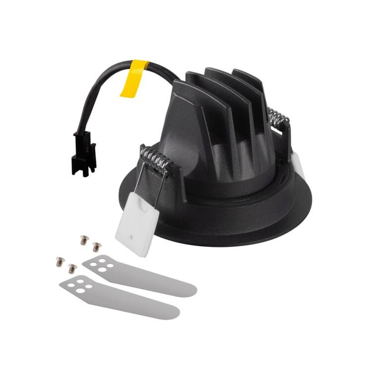 SLV NUMINOS® MOVE M, Deckeneinbauleuchte schwarz/chrom 3000 K 55°