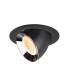 NUMINOS® GIMBLE L, Deckeneinbauleuchte schwarz/chrom 2700 K 55°