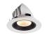 NUMINOS® GIMBLE L, Deckeneinbauleuchte weiß/schwarz 2700 K 40°