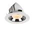 NUMINOS® GIMBLE L, Deckeneinbauleuchte weiß/chrom 2700 K 55°