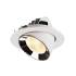 NUMINOS® GIMBLE L, Deckeneinbauleuchte weiß/chrom 3000 K 40°