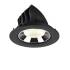 NUMINOS® GIMBLE L, Deckeneinbauleuchte schwarz/chrom 4000 K 40°