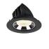 NUMINOS® GIMBLE L, Deckeneinbauleuchte schwarz/chrom 4000 K 55°