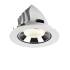 NUMINOS® GIMBLE L, Deckeneinbauleuchte weiß/chrom 4000 K 40°