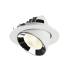 NUMINOS® GIMBLE L, Deckeneinbauleuchte weiß/chrom 4000 K 40°
