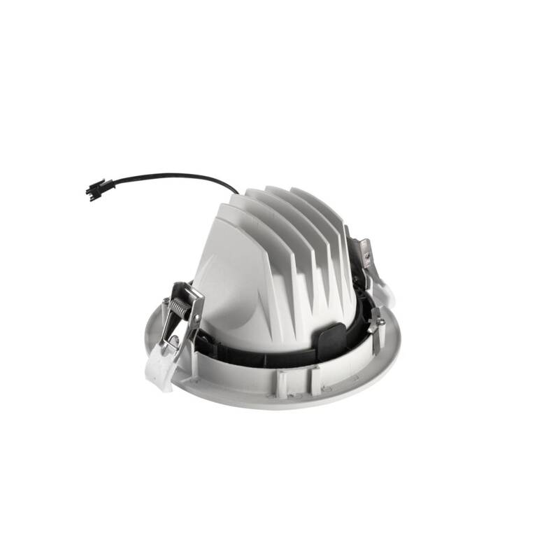 SLV NUMINOS® MOVE L, Deckeneinbauleuchte weiß/chrom 4000 K 55°
