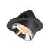 NUMINOS® GIMBLE XL, Deckeneinbauleuchte schwarz/chrom 2700 K 55°