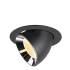 NUMINOS® GIMBLE XL, Deckeneinbauleuchte schwarz/chrom 3000 K 40°