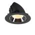 NUMINOS® GIMBLE XL, Deckeneinbauleuchte schwarz/chrom 3000 K 40°