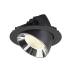 NUMINOS® GIMBLE XL, Deckeneinbauleuchte schwarz/chrom 4000 K 20°