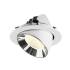 NUMINOS® GIMBLE XL, Deckeneinbauleuchte weiß/chrom 4000 K 40°