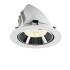 NUMINOS® GIMBLE XL, Deckeneinbauleuchte weiß/chrom 4000 K 55°