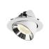 NUMINOS® GIMBLE XL, Deckeneinbauleuchte weiß/chrom 4000 K 55°