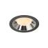 NUMINOS® XL, Deckeneinbauleuchte schwarz/chrom 2700 K 20°