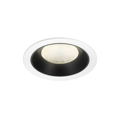 SLV NUMINOS® XL, Deckeneinbauleuchte weiß/schwarz 4000 K 40°