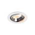 NUMINOS® MOVE XL, Deckeneinbauleuchte weiß/chrom 2700 K 40°