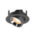NUMINOS® GIMBLE XS, Deckeneinbauleuchte schwarz/chrom 2700 K 55°