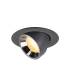 NUMINOS® GIMBLE XS, Deckeneinbauleuchte schwarz/chrom 3000 K 40°