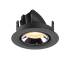 NUMINOS® GIMBLE XS, Deckeneinbauleuchte schwarz/chrom 3000 K 55°