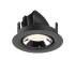 NUMINOS® GIMBLE XS, Deckeneinbauleuchte schwarz/chrom 4000 K 40°