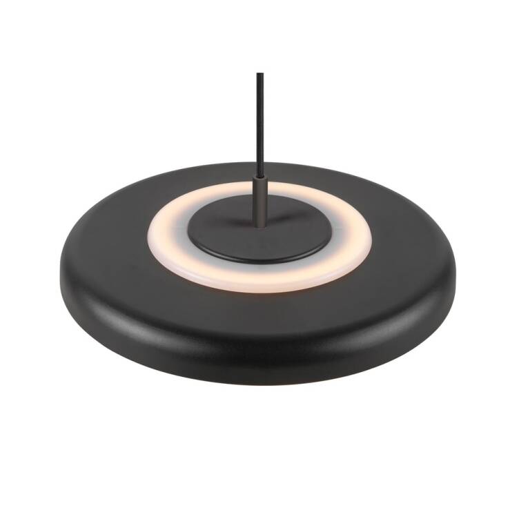 SLV MOTUNA, PD, PHASE, Pendelleuchte, 2700 K, 10 W, 130°, schwarz / goldfarben