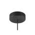 MOTUNA, PD, PHASE, Pendelleuchte, 2700 K, 10 W, 130°, schwarz / goldfarben
