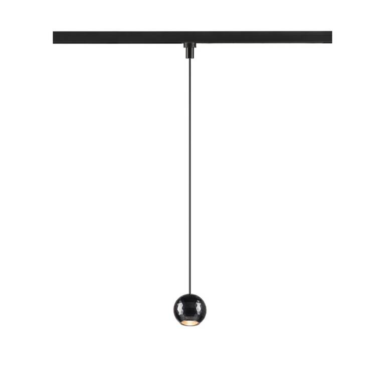 SLV DYSKO, 1~ Pendelleuchte, PHASE, 2700 K, 6,7 W, 36°, schwarz