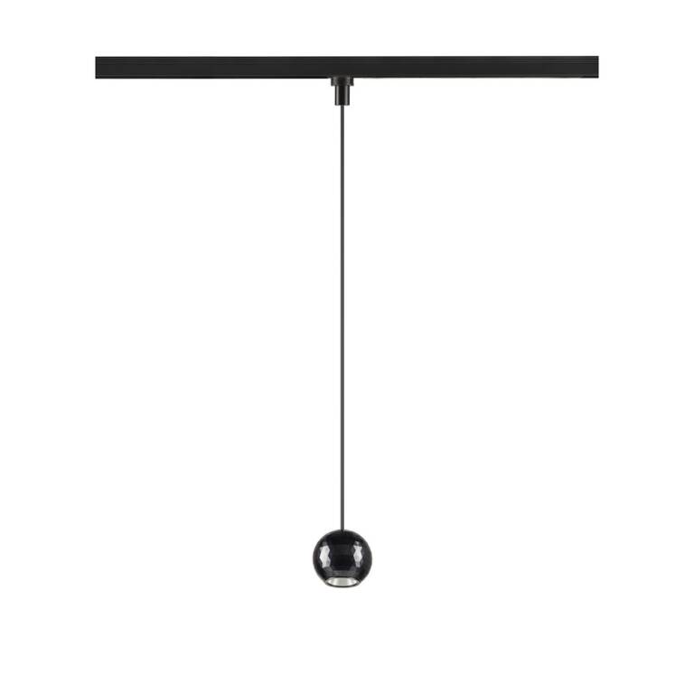 SLV DYSKO, 1~ Pendelleuchte, PHASE, 2700 K, 6,7 W, 36°, schwarz