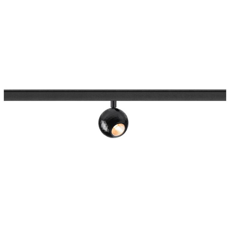 SLV DYSKO, 48V Spot, DALI, standard surface mounted track, 2700 K, 5,6 W, 36°, schwarz