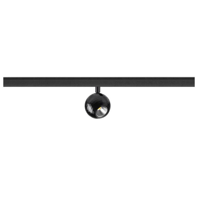 SLV DYSKO, 48V Spot, DALI, standard surface mounted track, 2700 K, 5,6 W, 36°, schwarz