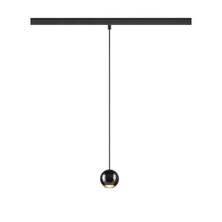 SLV DYSKO, 48 V Pendelleuchte, DALI, 2700 K, 5,6 W, 36°, schwarz