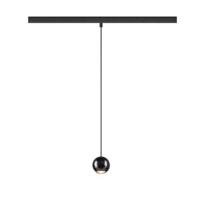 SLV DYSKO, 48 V Pendelleuchte, DALI, 2700 K, 5,6 W, 36°, schwarz