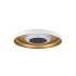 MOTUNA, CW, PHASE, Wand- und Deckenaufbauleuchte, rund, 2700 K, 10 W, 130°, weiß / goldfarben