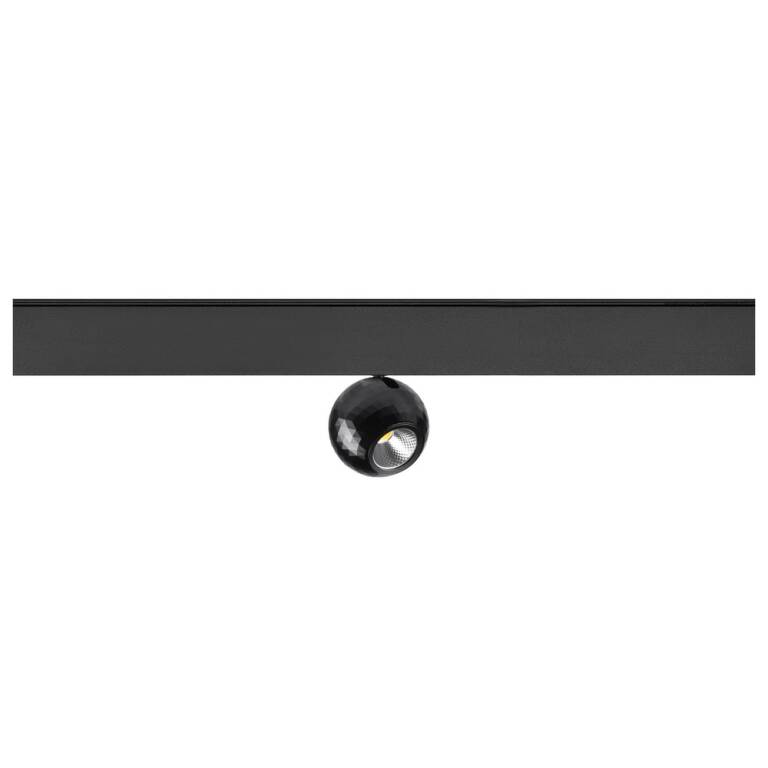 SLV DYSKO, 48V Spot, DALI ,deep & recessed track, 2700 K, 5,6 W, 36°, schwarz
