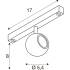 DYSKO, 48V Spot, DALI ,deep & recessed track, 2700 K, 5,6 W, 36°, schwarz