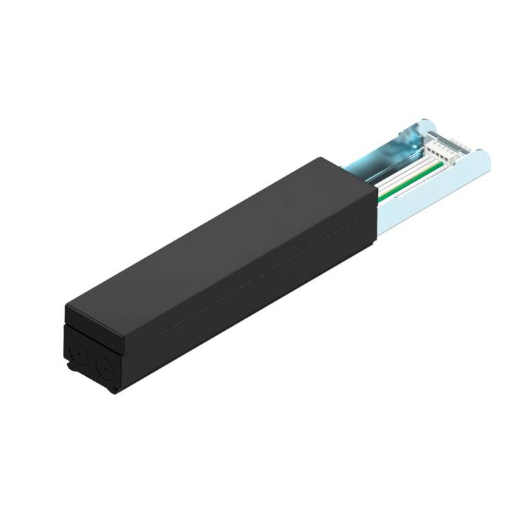 SLV EASYLIGHT FOB 300 5 25 BK, Feed out Box 300mm, 5 pole, 2,5mm2