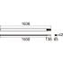 EASYLIGHT BC 1500 5 25 BK, Blind Cover 1500mm, 5 pole, 2,5mm2