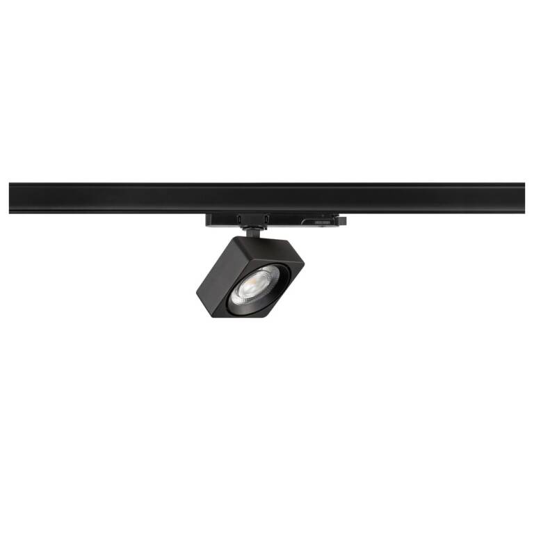 SLV EURO CUBE 2 M, 3~ Spot, rechteckig, 3000K, 14 W, PHASE, 40°, schwarz