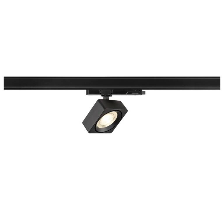 SLV EURO CUBE 2 M, 3~ Spot, rechteckig, 4000K, 14 W, PHASE, 40°, schwarz